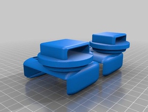 outlander-vent-mount 3d printing airvent-clip mitsubishi outlander ufh-cb 3d print model - Mito3D