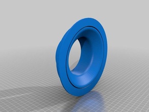 air extrait de l'adaptateur chine bleu 50 w laser co2 la machine outils 3d print model - Mito3D