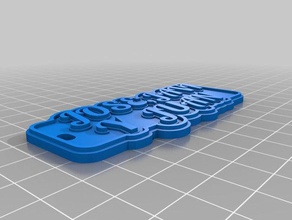 jose acon Schlüsselanhänger angepasst 3d print model - Mito3D