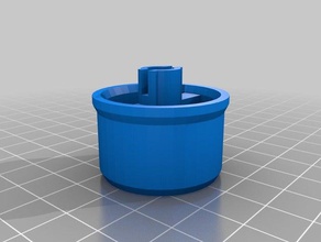 timer knob replacement parts 3d print model - Mito3D