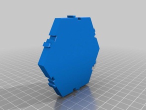 hex titulaire bricolage 3d print model - Mito3D