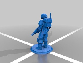 Gardisten stormpooper Kader - Spielzeug Spiele 40k 3d print model - Mito3D