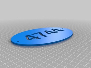 my customized street number household 3d print model - Mito3D