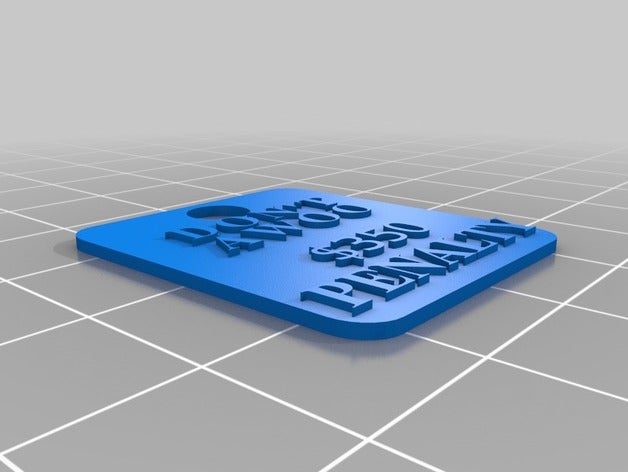 no awoo 350 pena kechain llaveros peludo 3D print model - Mito3D