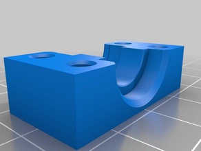 boden extrusora modificado m3 tuercas hexagonales 3d de la impresora partes 3d print model - Mito3D