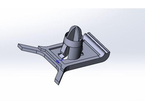 rover 75 clip threshold molding parts 3d print model - Mito3D