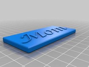 mom keychain accessories gift mothers day 3d print model - Mito3D