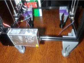 tronxy x5s legs 3d printer parts accessorie leg corexy core xy feet 3d print model - Mito3D