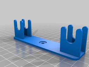 totalmente imprimible fácil soporte de bobina orificio del tornillo 3d la impresora accesorios 3d print model - Mito3D