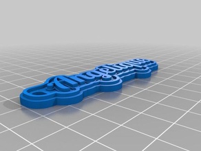 celine keychains customized 3d print model - Mito3D