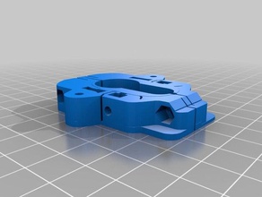 homematic keymatic montageplatte din-zylinderschloss - Ersatz Teile 3d print model - Mito3D