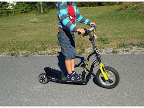 électrique kick scooter conversion boîte de batterie le bricolage vélo planche à roulettes escooter 3d print model - Mito3D