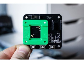 hcc-Modul bootloader jig - Elektronik die Ausrichtung der Leuchte alignment-tool arduino diy-Elektronik 3d print model - Mito3D