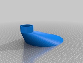 ca cruche d'eau de l'entonnoir outils personnalisé 3d print model - Mito3D