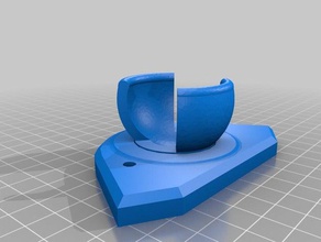 squashcorner 3d printer accessories anycubic kossel vibration dampening 3d print model - Mito3D