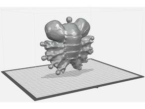 alien face hugger simplificado criaturas agisis facehugger xenomorph 3d print model - Mito3D