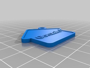 llavero 1 llaveros personalizado 3d print model - Mito3D
