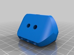 3 sided dice gaming 3d print model - Mito3D