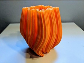 dragon curve vase math Kunst fraktal vase-Modus 3d print model - Mito3D