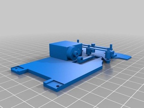 bell crank esnek direksiyon tasarımı rc araçlar 3d print model - Mito3D