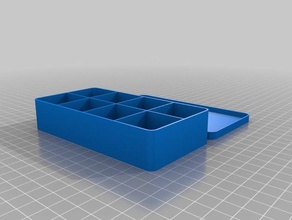 a2 stainless steel screw box tool holders boxes customized 3d print model - Mito3D