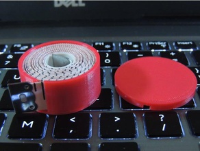 measuring tape holder tool holders boxes case measurement multi-part 3d print model - Mito3D