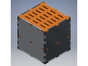 Lineal-Halter - Organisation box laser-cut Lehrer 3d print model - Mito3D