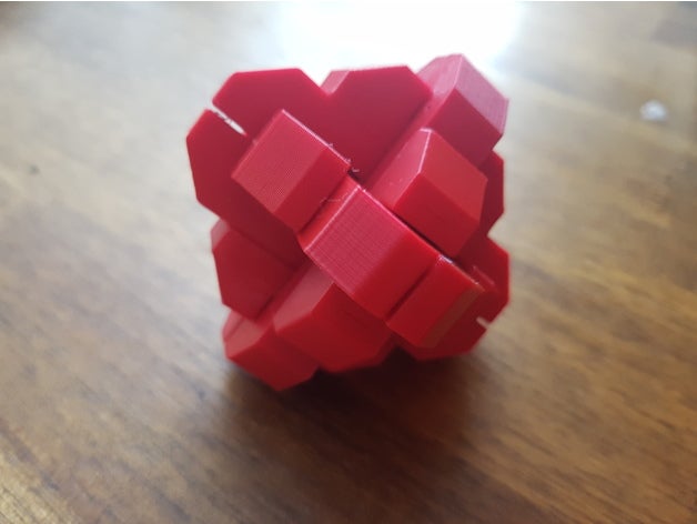 3d star puzzle puzzles 3D print model - Mito3D