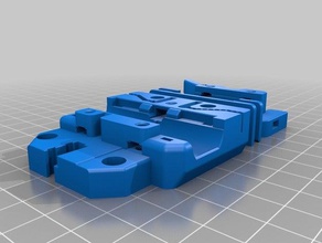zaribo mk3 carriage coupler compatible 3d printer parts 3d print model - Mito3D