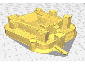 baba vida Kalesi vidin Bulgaristan binalar yapılar 3d tarama 3d print model - Mito3D