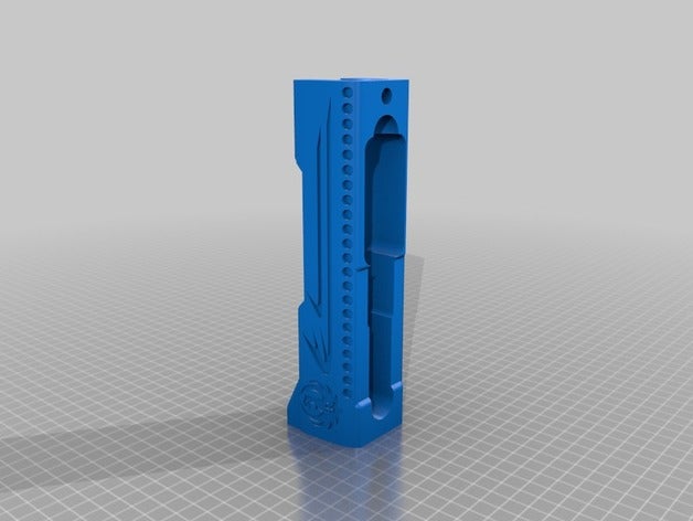 ruger 1022 ar15 katlanabilir stok tarzı açık bahçe hissesi 10-22 lcp 3D print model - Mito3D