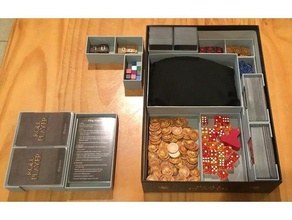 leitor de rolo expansão inserir ffg manga cartões brinquedo jogo os acessórios tabuleiro cartão armazenamento token 3d print model - Mito3D