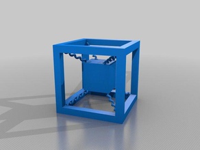 spring cube decor 3d print model - Mito3D