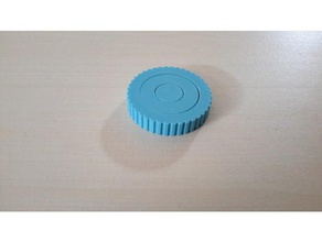 dischi rotanti altri la calibrazione il test di divertente cosa gadget regalo giroscopio della stampante ingranaggio che gira non identificato 3d print model - Mito3D