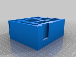 strumento stand migliorata la parte centrale i titolari scatole 3d print model - Mito3D