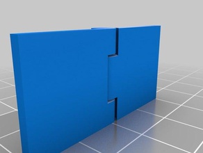 impresa de la prueba bisagra 3d impresión pruebas 3d print model - Mito3D