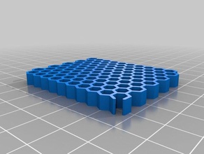 meine angepasste hex-Labyrinth-generator 2d Kunst 3d print model - Mito3D