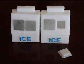 frío de hielo modelo muebles cosas todos los días máquina polar temp 3d print model - Mito3D