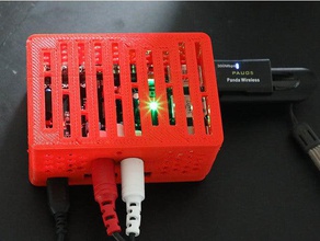 raspberry pi case pifi digi dac+hifi kartı takılı bilgisayar 3d print model - Mito3D