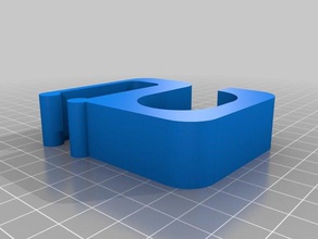 soporte de cable organización personalizado 3d print model - Mito3D