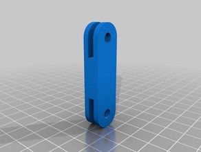 gopro straight connector 3d printing mount 3d print model - Mito3D