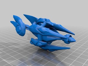 void ray vehicles protoss starcraft 3d print model - Mito3D