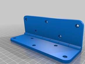 dobradiça mesa de lazer partes personalizado 3d print model - Mito3D