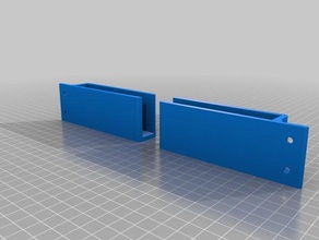 meine angepasste Wandhalterung Organisation 3d print model - Mito3D