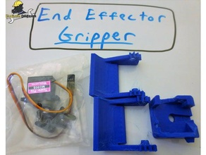 Greifer end-Effektor-Modul kleinen cnc-Sammlung in der Robotik arm claw Bildung first robotics grabber Haken Vorbau 3d print model - Mito3D