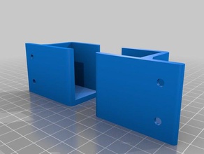 meine angepasste Wandhalterung Organisation 3d print model - Mito3D