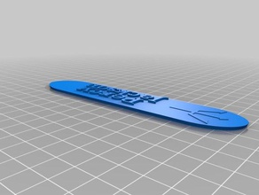 percy jackson bookmark other 3d print model - Mito3D