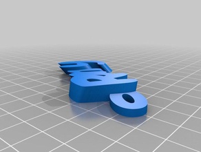 romy keyfob keychains customized 3d print model - Mito3D
