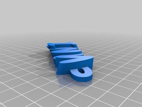 vania keyfob keychains customized 3d print model - Mito3D