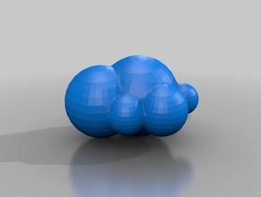 cloud models 3d print model - Mito3D